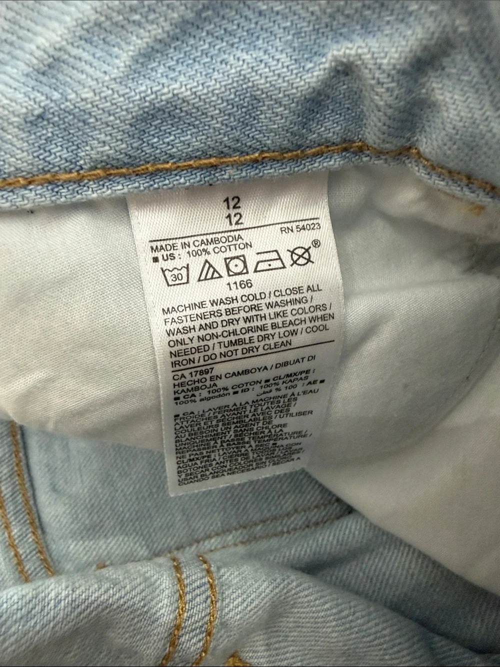 Lot of Girls Denim Jeans (Brands Old Navy & Member Mark)